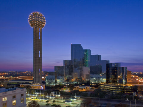 Downtown Dallas Skyline